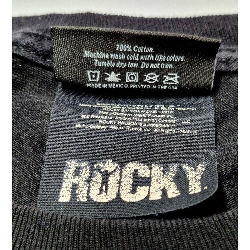 The Hundreds x Rocky Shirt Mens Black NWOT Movie Graphic Streetwear Rare Collab - Picture 4 of 8